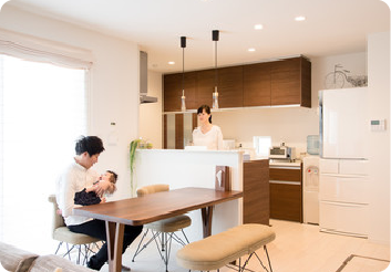 キッチンレイアウトを決める