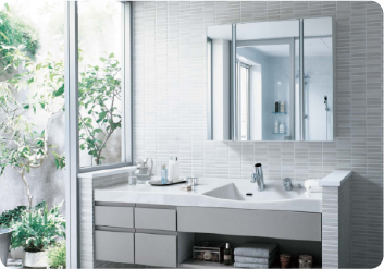 曇り止め鏡でいつでも快適