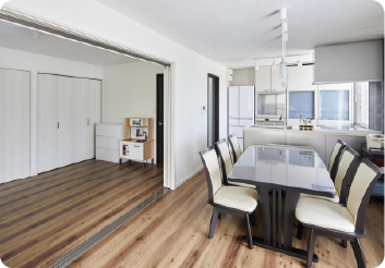 ライフスタイルに合わせて理想的な空間に